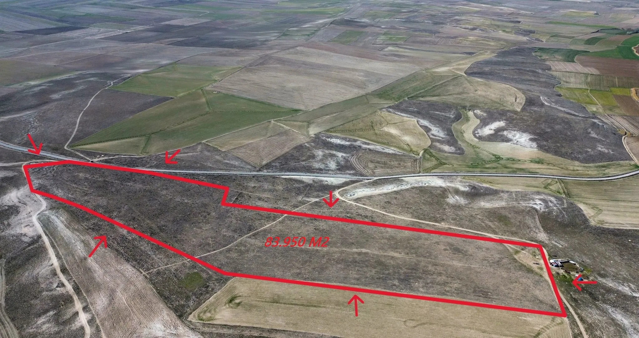 GES PROJESİ,MARJİNAL YAZISI ALINMIŞ 84 DÖNÜM ARAZİ